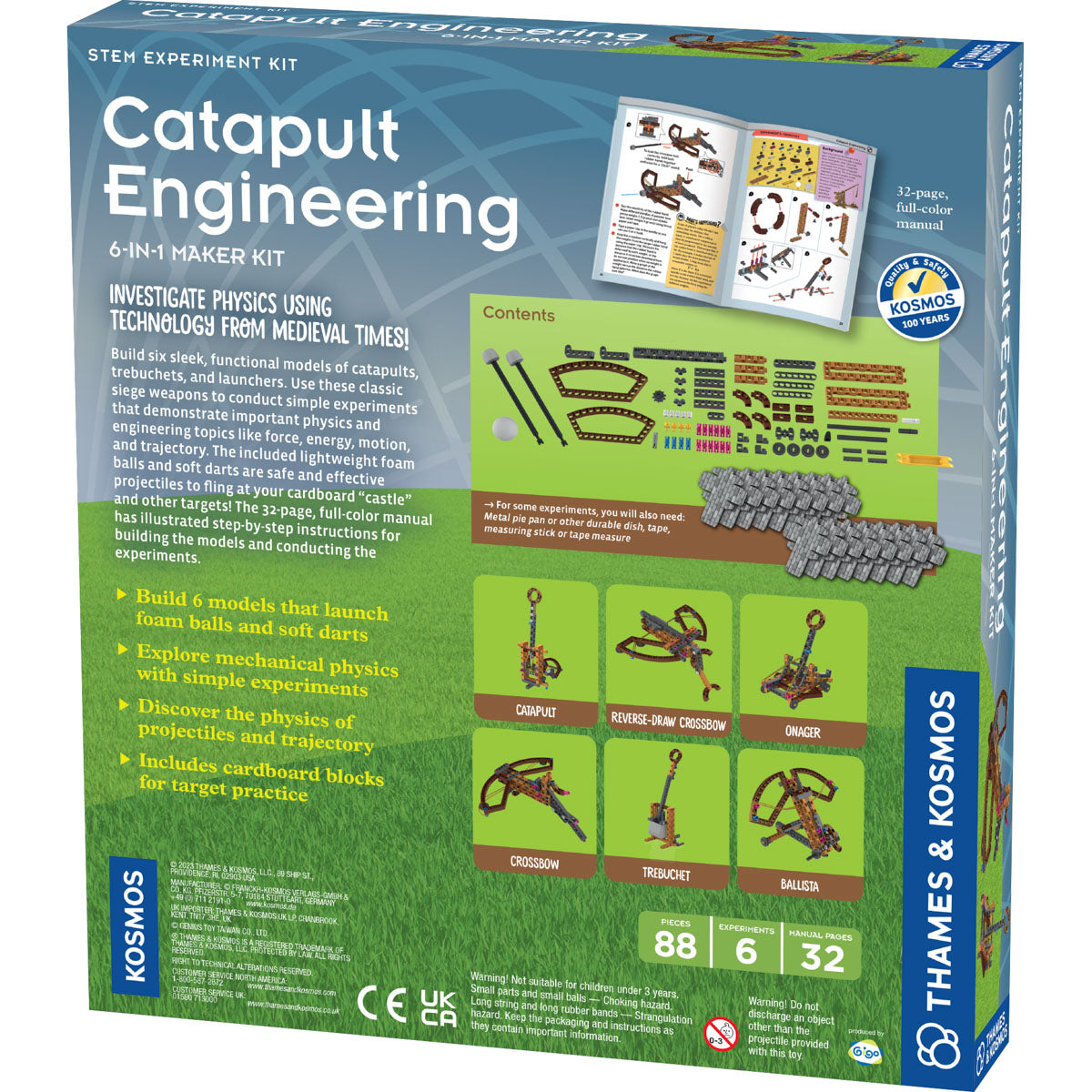 Catapult engineering maker STEM kit thames and kosmos