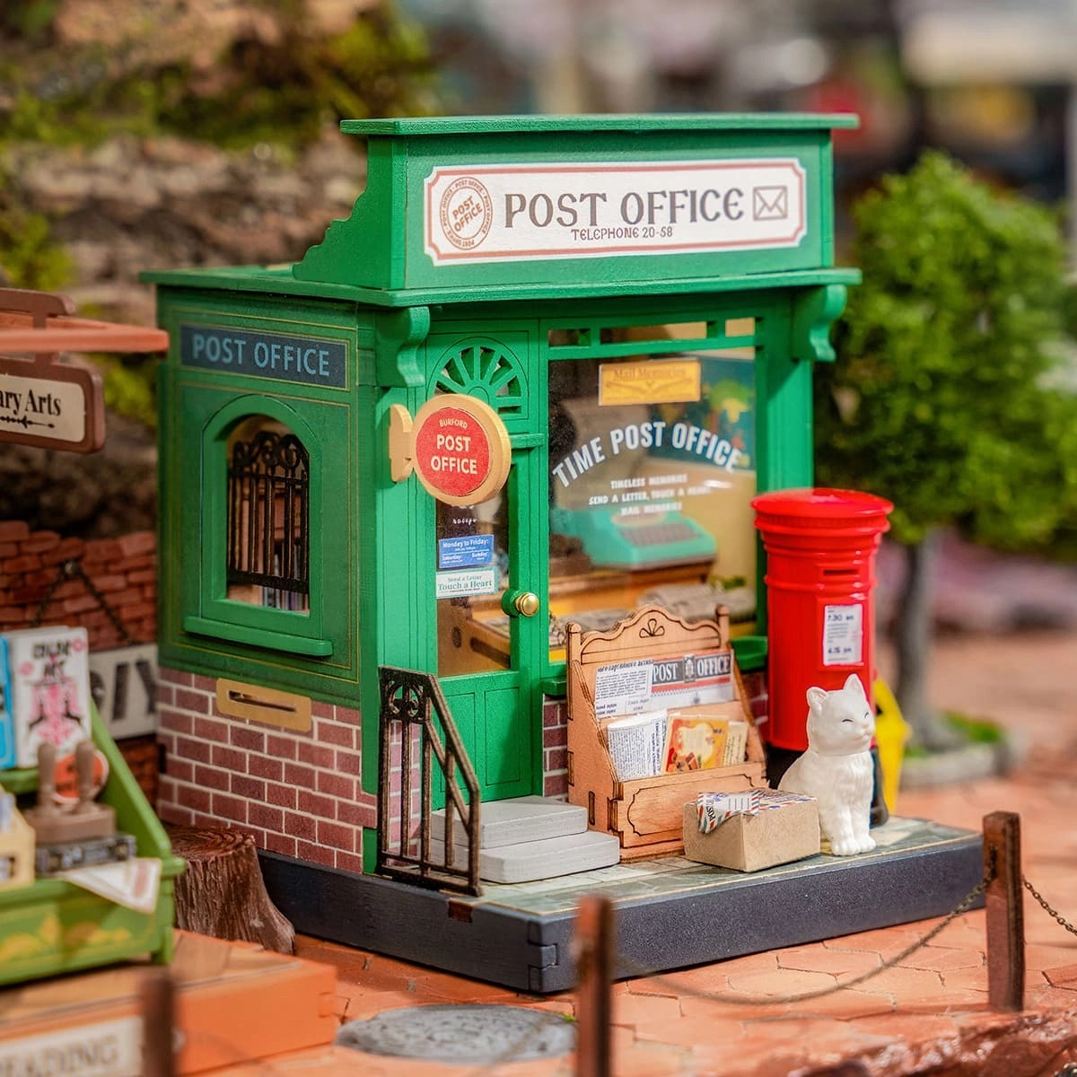 DIY Miniature House Kit - Century Post Office