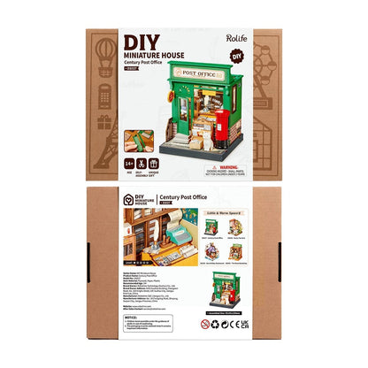 DIY Miniature House Kit - Century Post Office