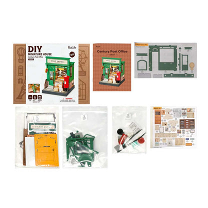 DIY Miniature House Kit - Century Post Office