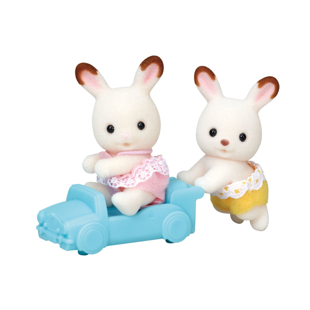 Calico Critters Chocolate Rabbit Twins