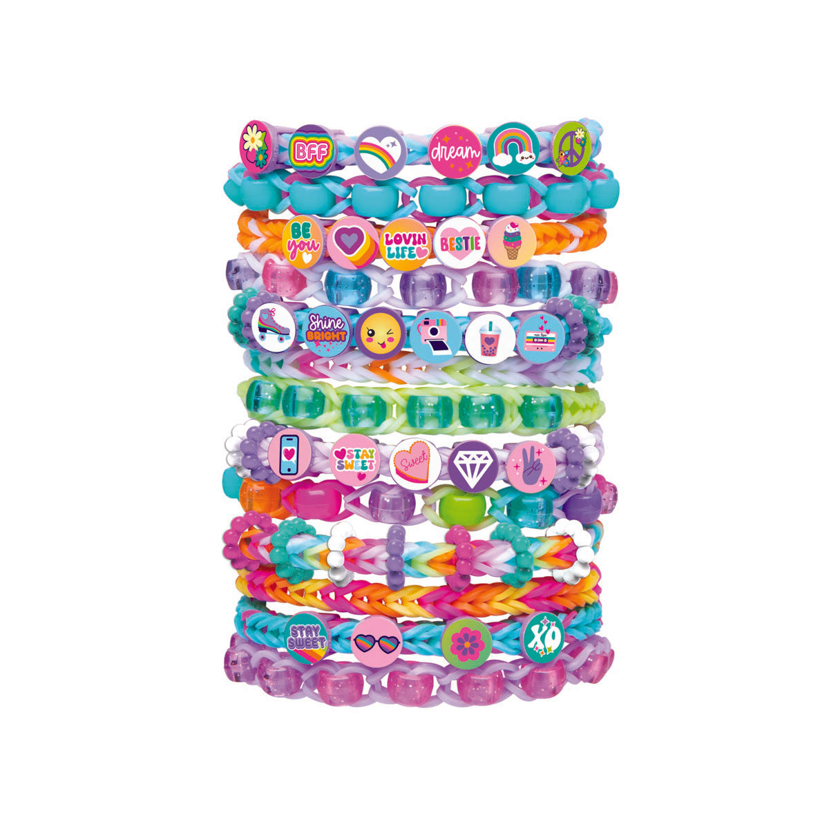 Rainbow Loom Auto Loom Twin Bracelet Bead Kit