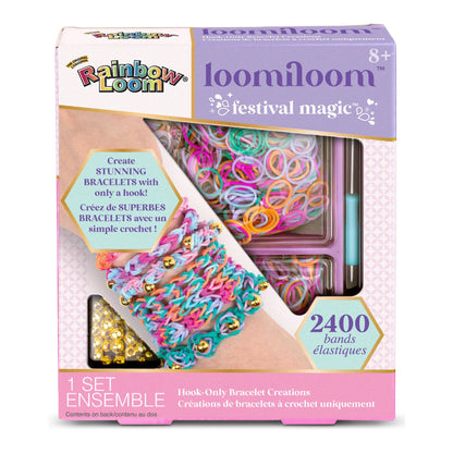 Rainbow Loom Loomiloom Festival Magic Bracelet Kit