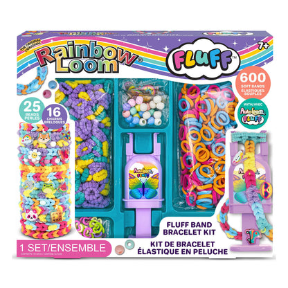 Rainbow Loom Fluff Band Bracelet Kit