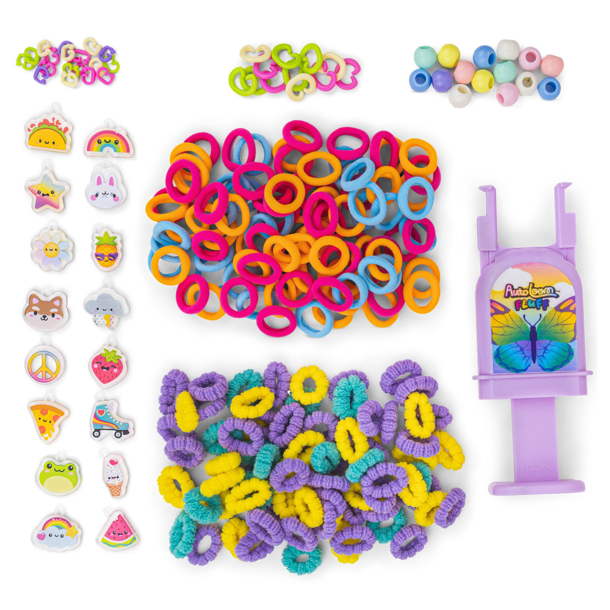 Rainbow Loom Fluff Band Bracelet Kit