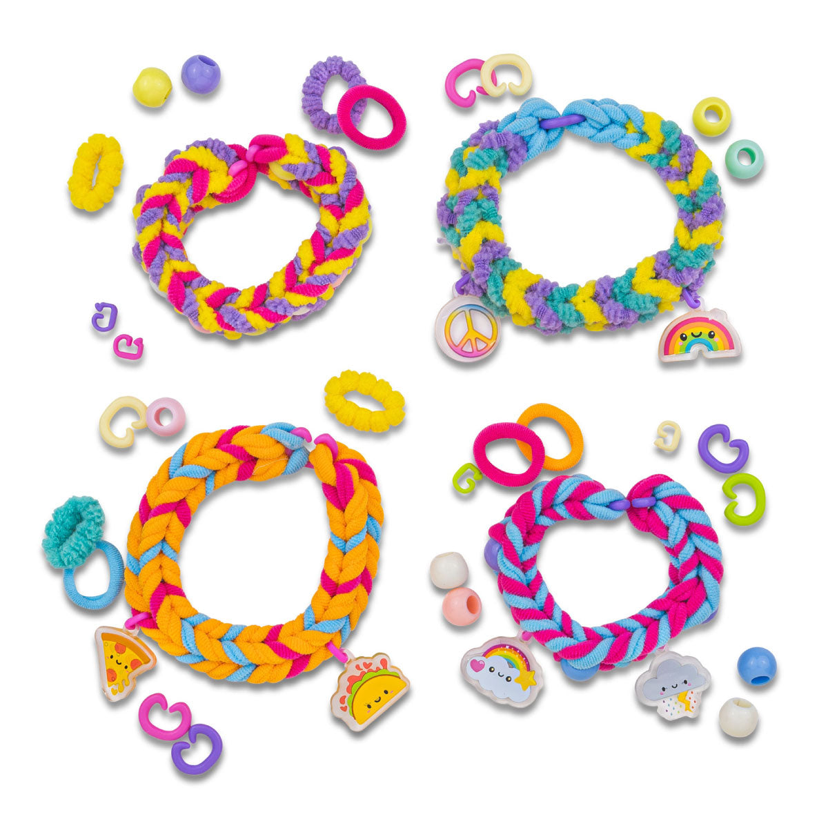 Rainbow Loom Fluff Band Bracelet Kit