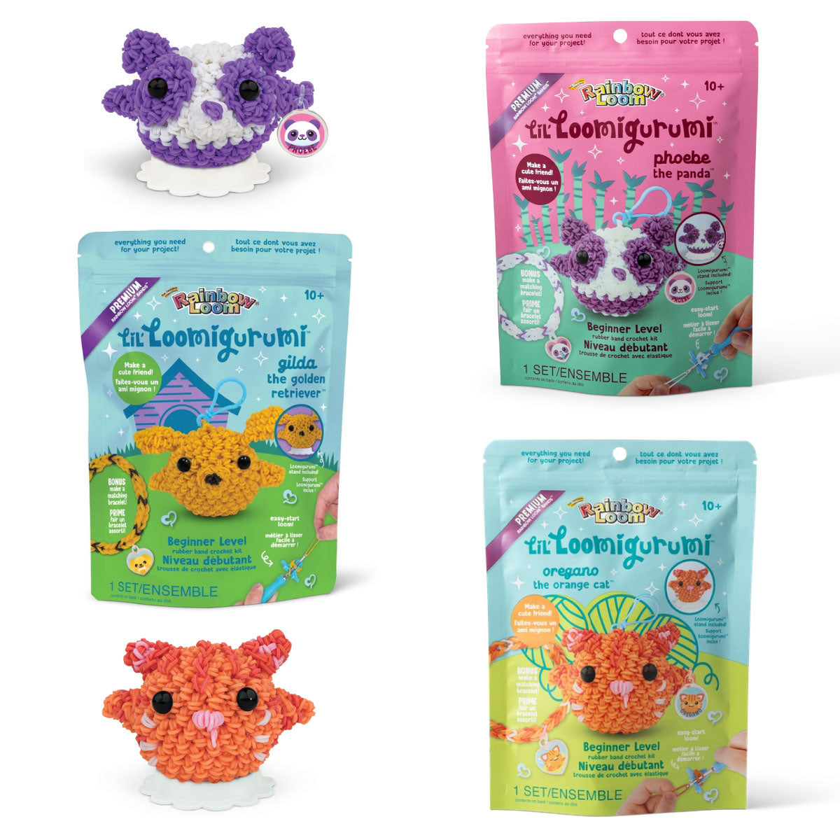 Rainbow Loom Lil’ Loomigurumi craft kits