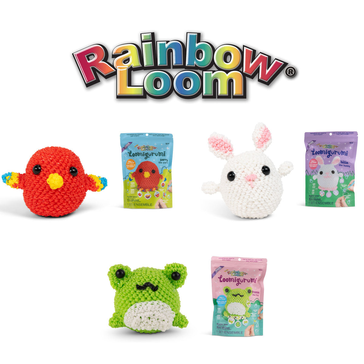Rainbow Loom Loomigurumi Rubber Band Crochet Kits
