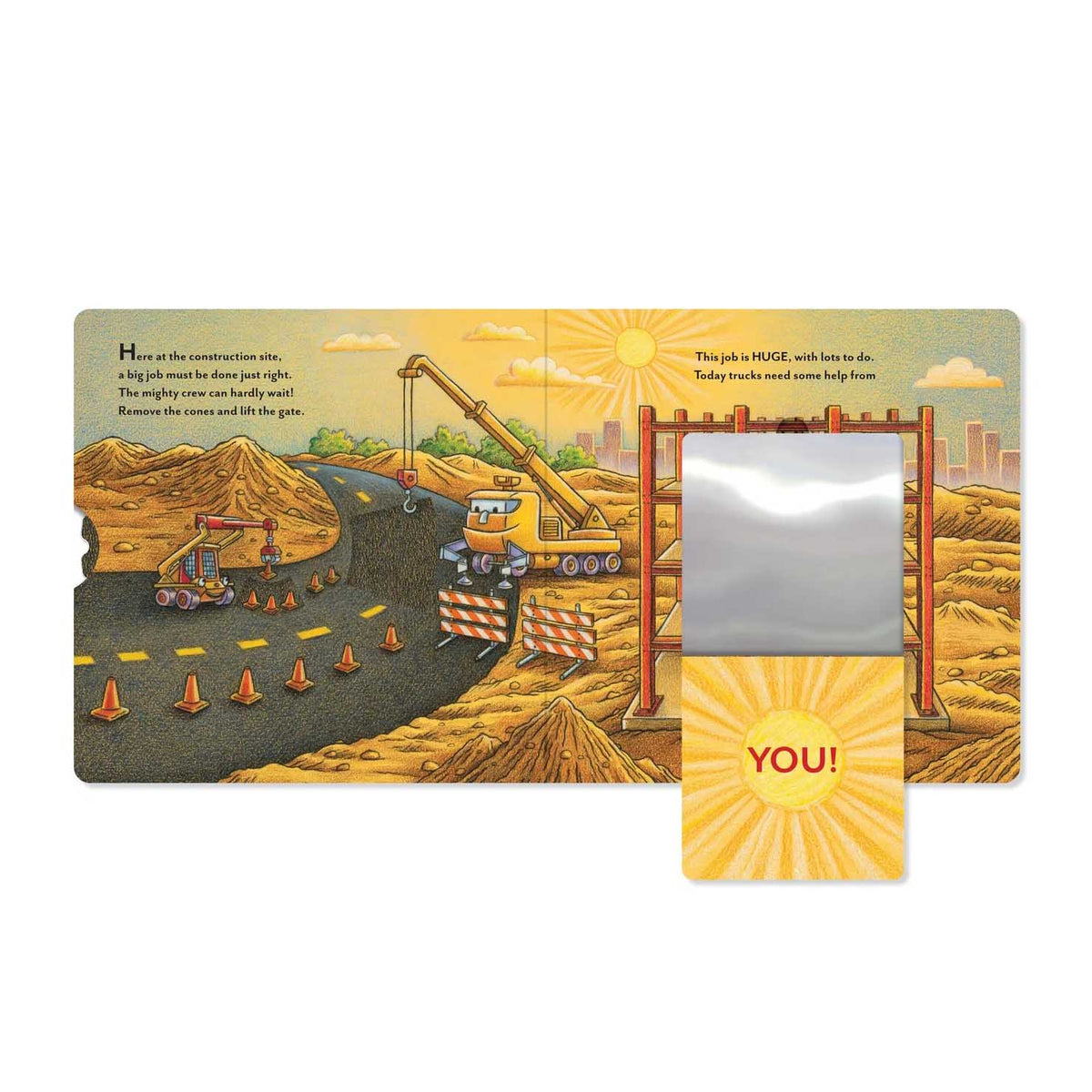 Chronicle Books Construction Site: The Crew Needs You! An Interactive Sound Book
