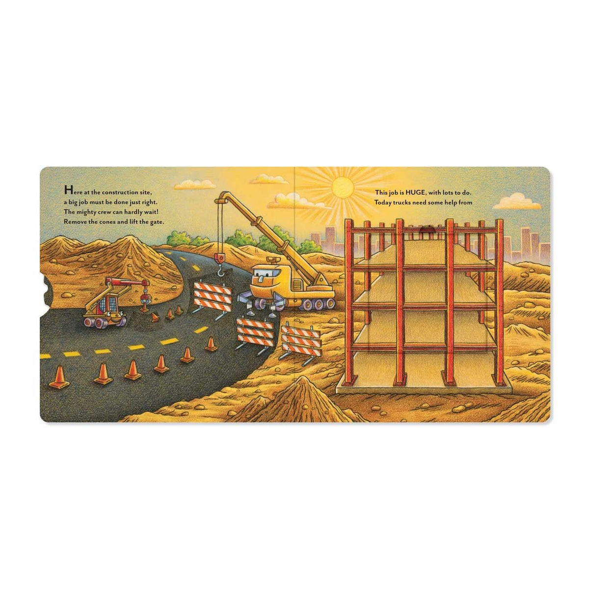 Chronicle Books Construction Site: The Crew Needs You! An Interactive Sound Book