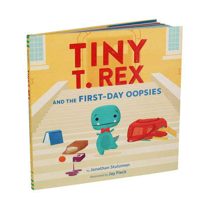 Chronicle Books Tiny T. Rex and the First Day of Oopsies Hardcover Book