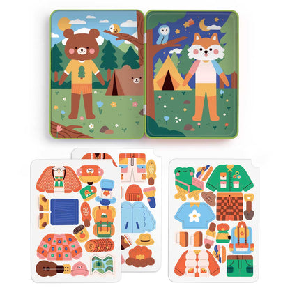 Chronicle - Mudpuppy Happy Camper Magnetic Play Set