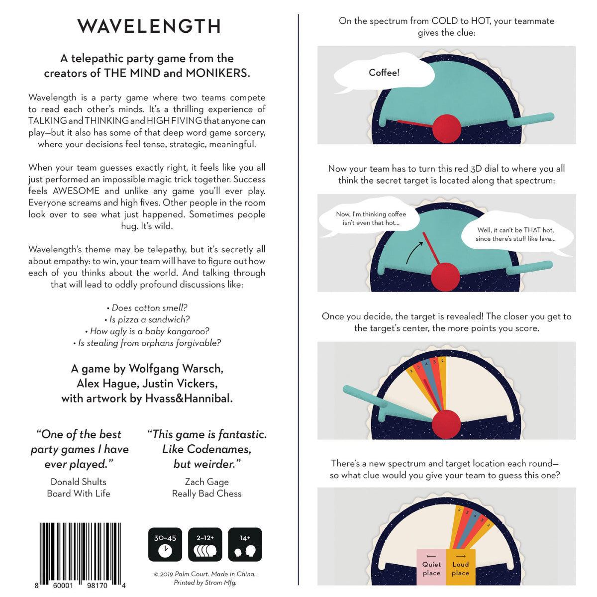 Wavelength Party Game from CMYK Games