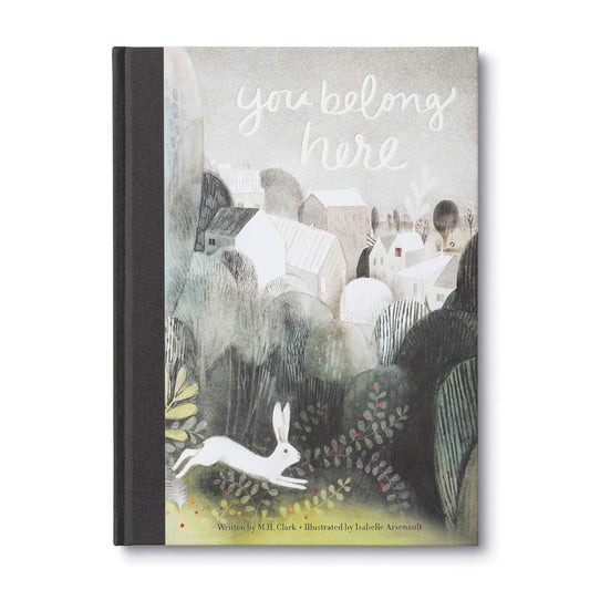 You Belong Here Hardcover Book by M.H. Clark