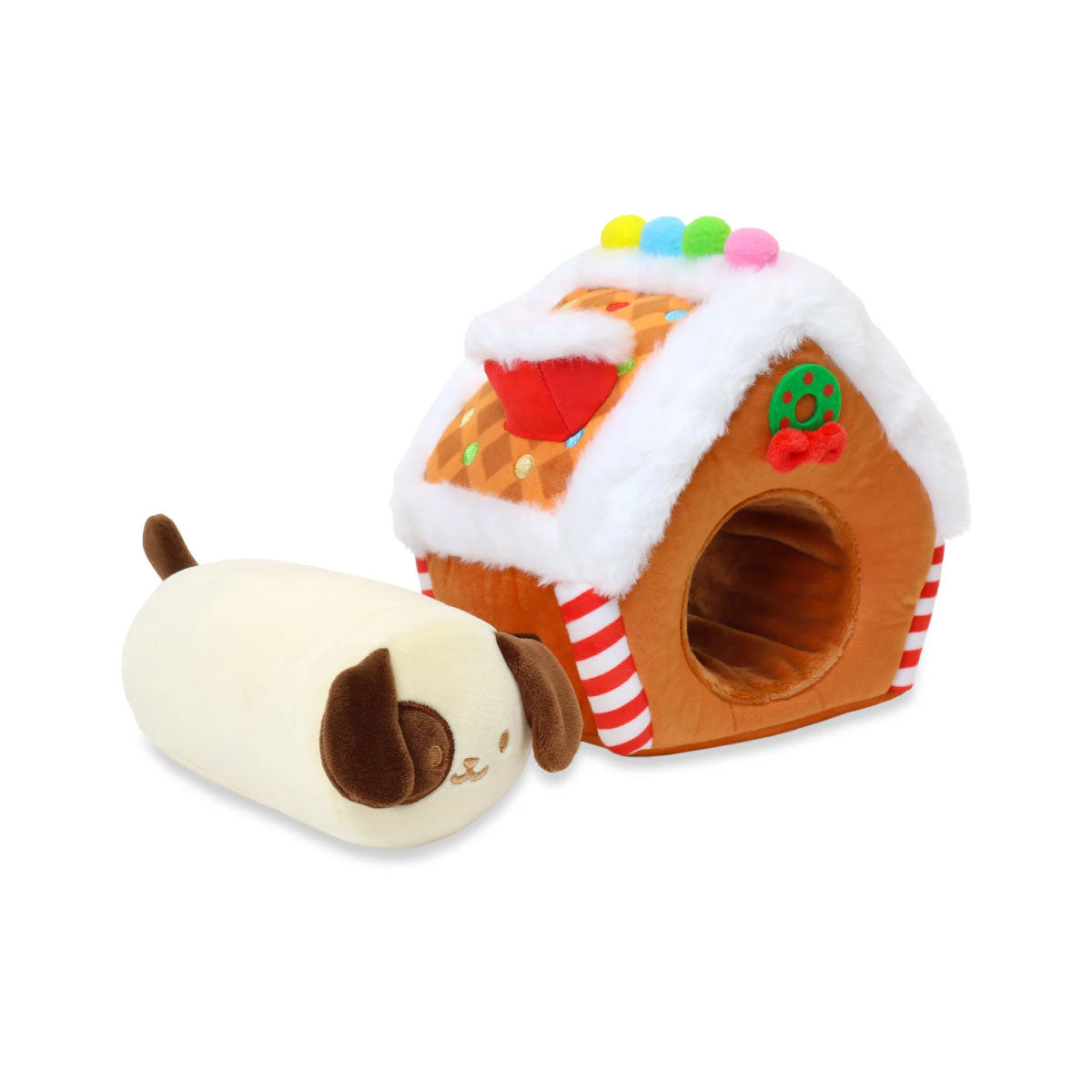 Anirollz Gingerbread House Puppiroll 6" Plush