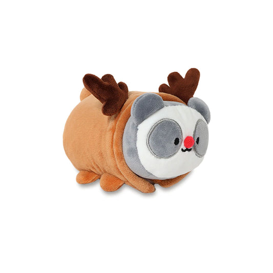 Anirollz Christmas Reindeer Pandaroll 6” Plush