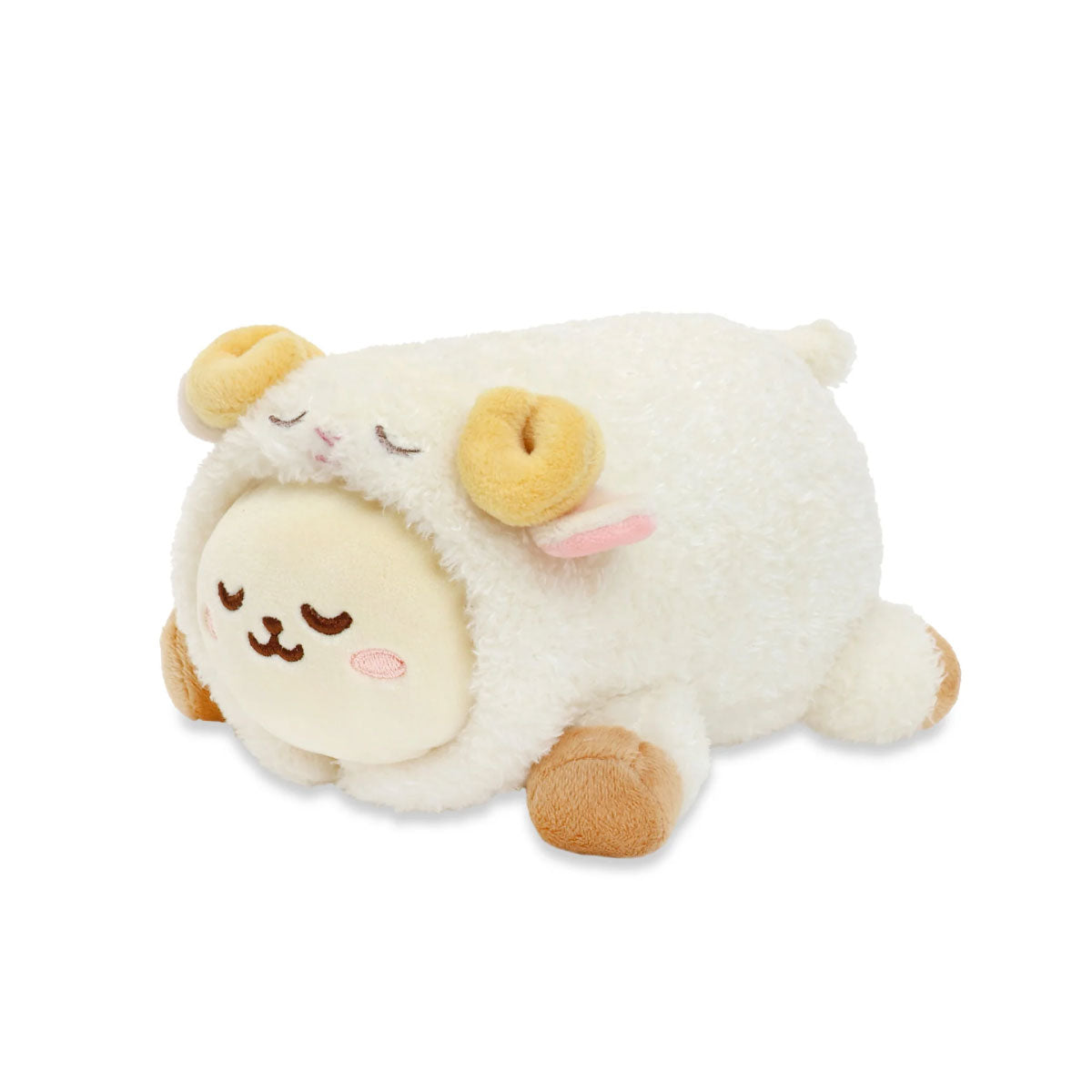 Anirollz in Animals 6” Small Blanket Plush Sheep Bunniroll