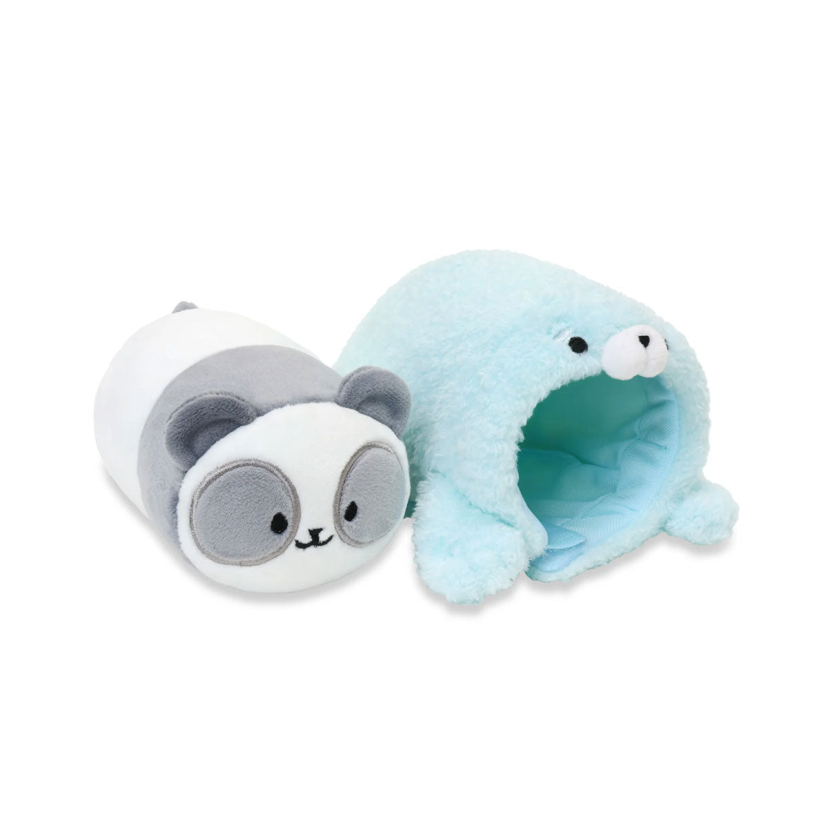 Anirollz in Animals 6” Small Blanket Plush Seal Pandaroll