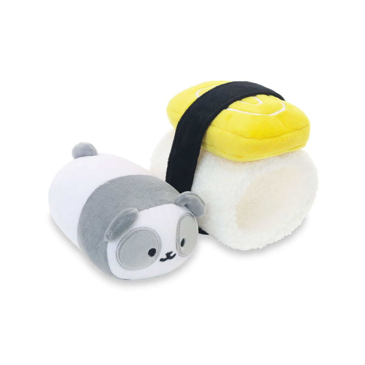 Anirollz Sushi-Rollz 6” Blanket Plush Tamago Egg Pandaroll