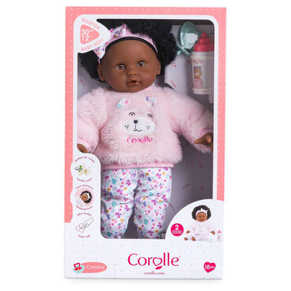 Corolle Bebe Calin Caroline 12” Doll with Accessories