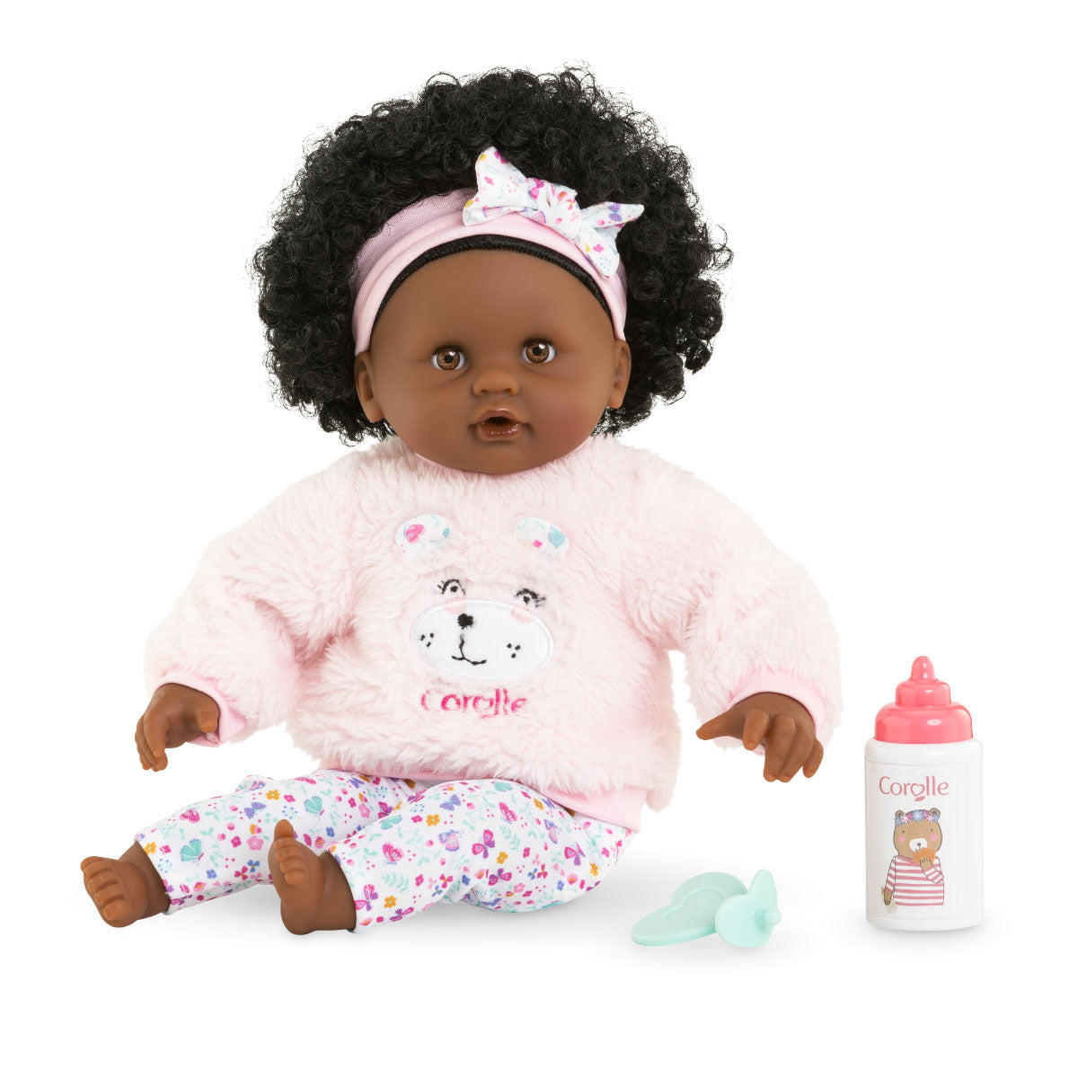 Corolle Bebe Calin Caroline 12” Doll with Accessories