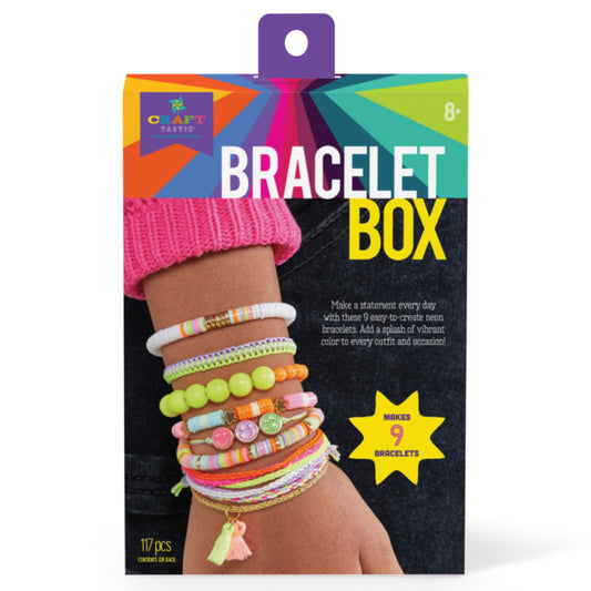CraftTastic Bracelet Box - Neon