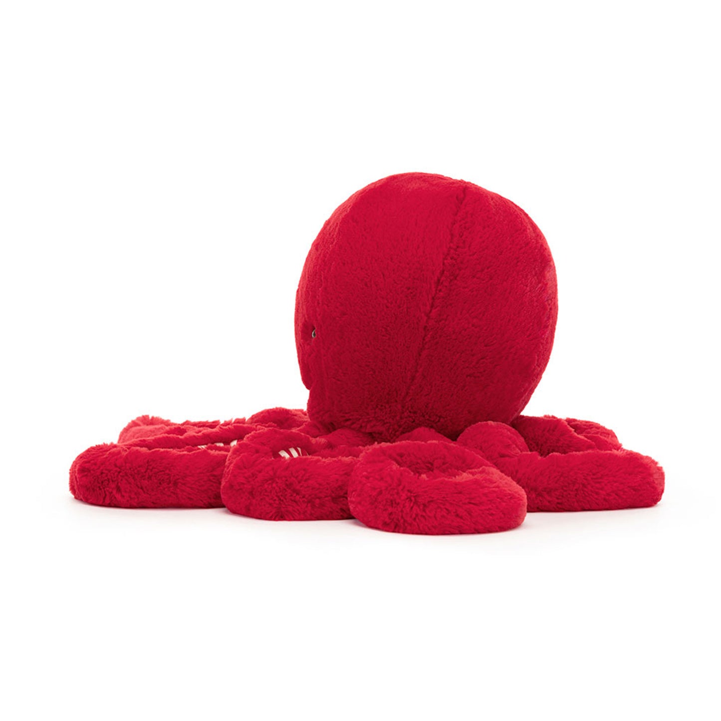 Large red holiday Cranberry Octopus from Jellycat.