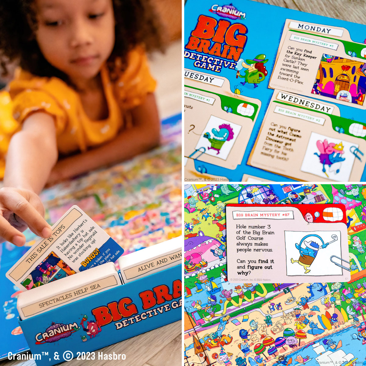 Cranium Big Brain Detective Game from Funko Games
