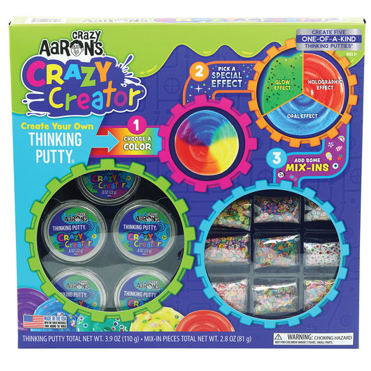 Crazy Aaron's Crazy Creator Thinking Putty Kit