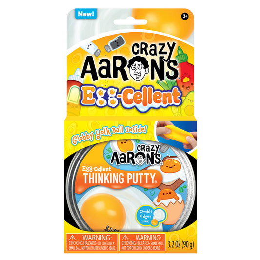 Crazy Aaron's Egg-Cellent Thinking Putty 