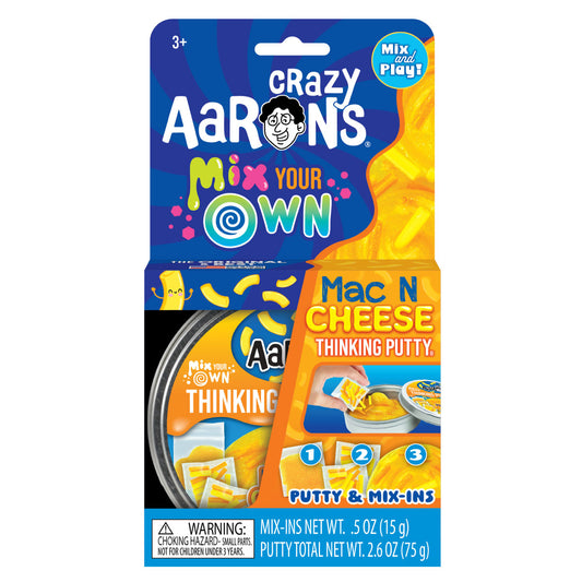 Crazy Aaron's Mix Your Own Mac N Cheese Thinking Putty