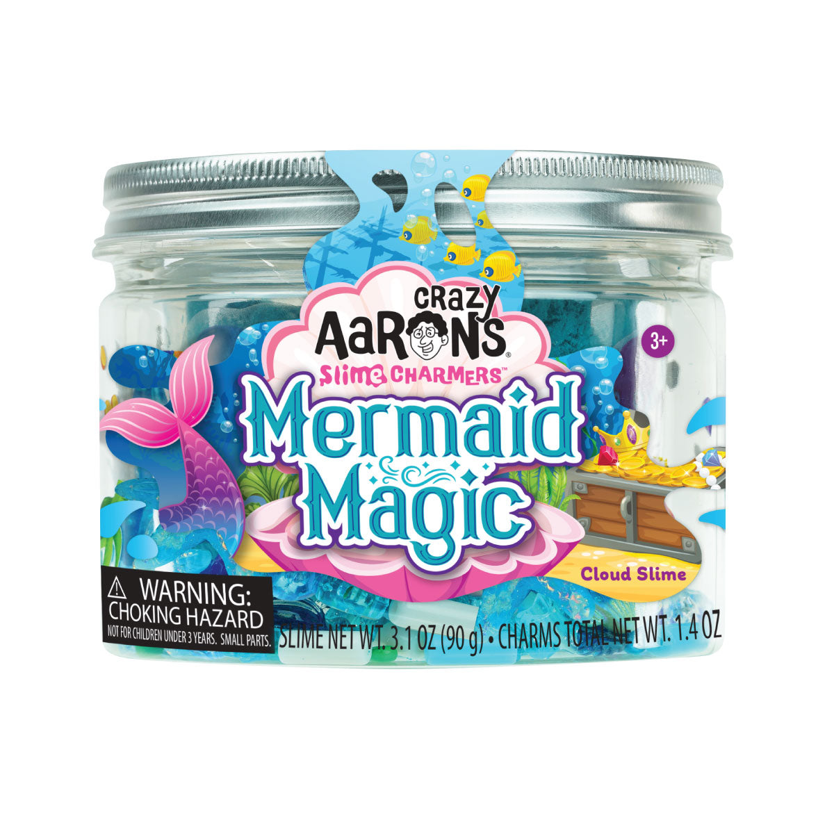 Crazy Aaron's Slime Charmers Mermaid Magic