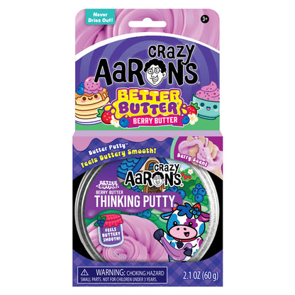 Crazy Aaron's Better Butter Berry Scented Thinking Putty