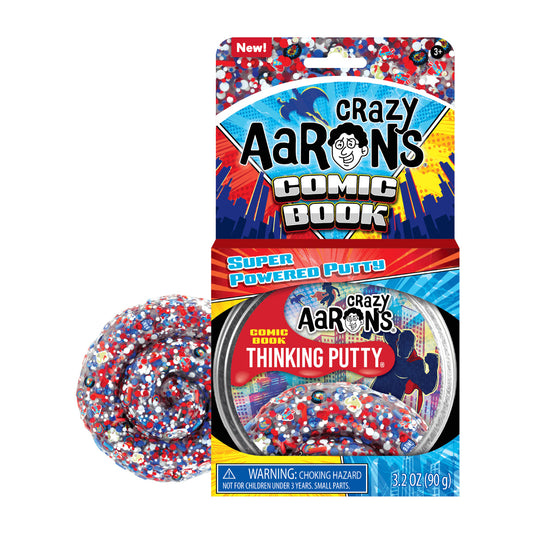 Crazy Aaron's Comic Book Thinking Putty