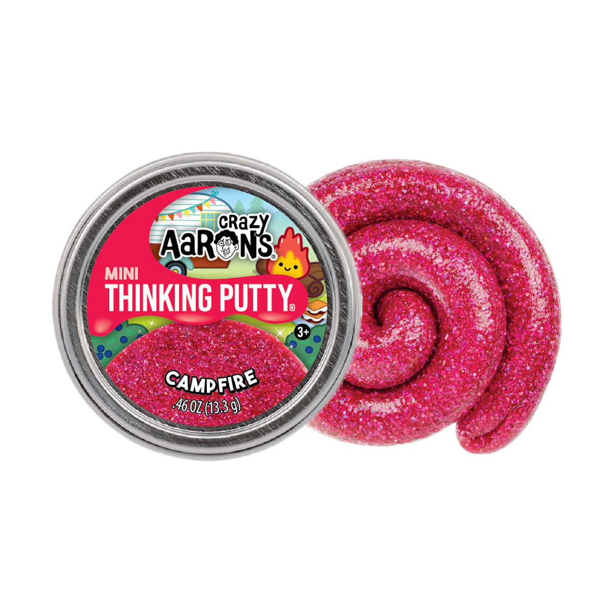 Summer Sparkle Thinking Putty Mini Campfire