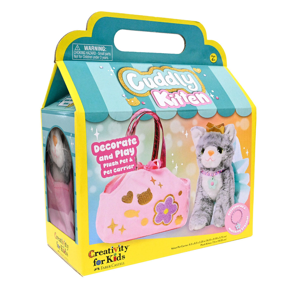 Creativity for Kids Cuddly Kitten Decorate and Play Kit