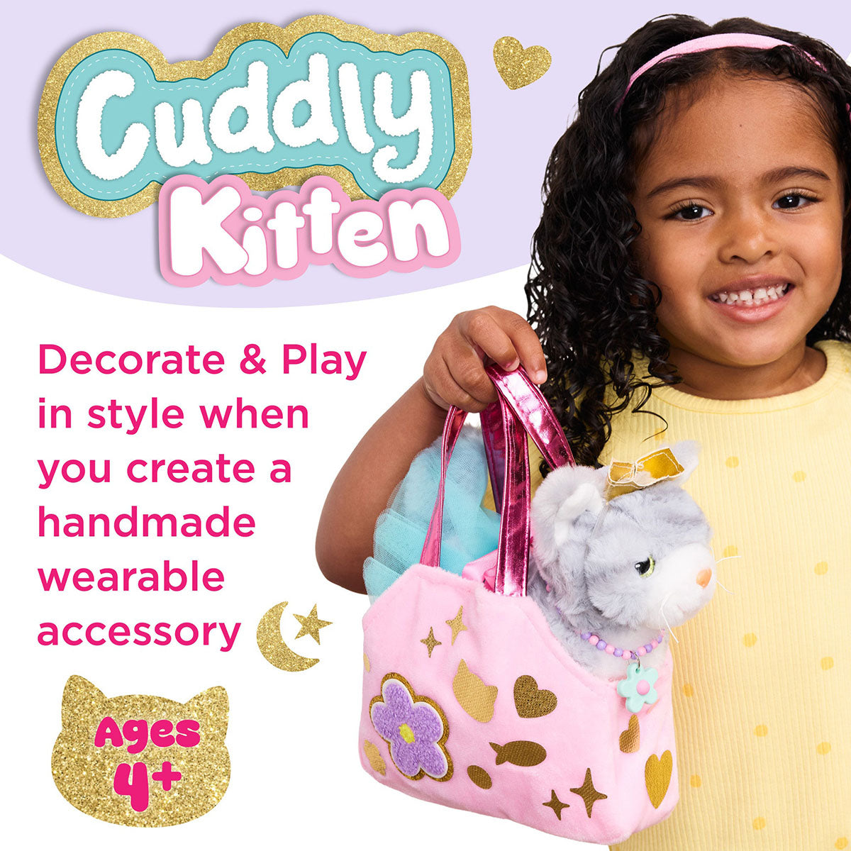 Creativity for Kids Cuddly Kitten Decorate and Play Kit