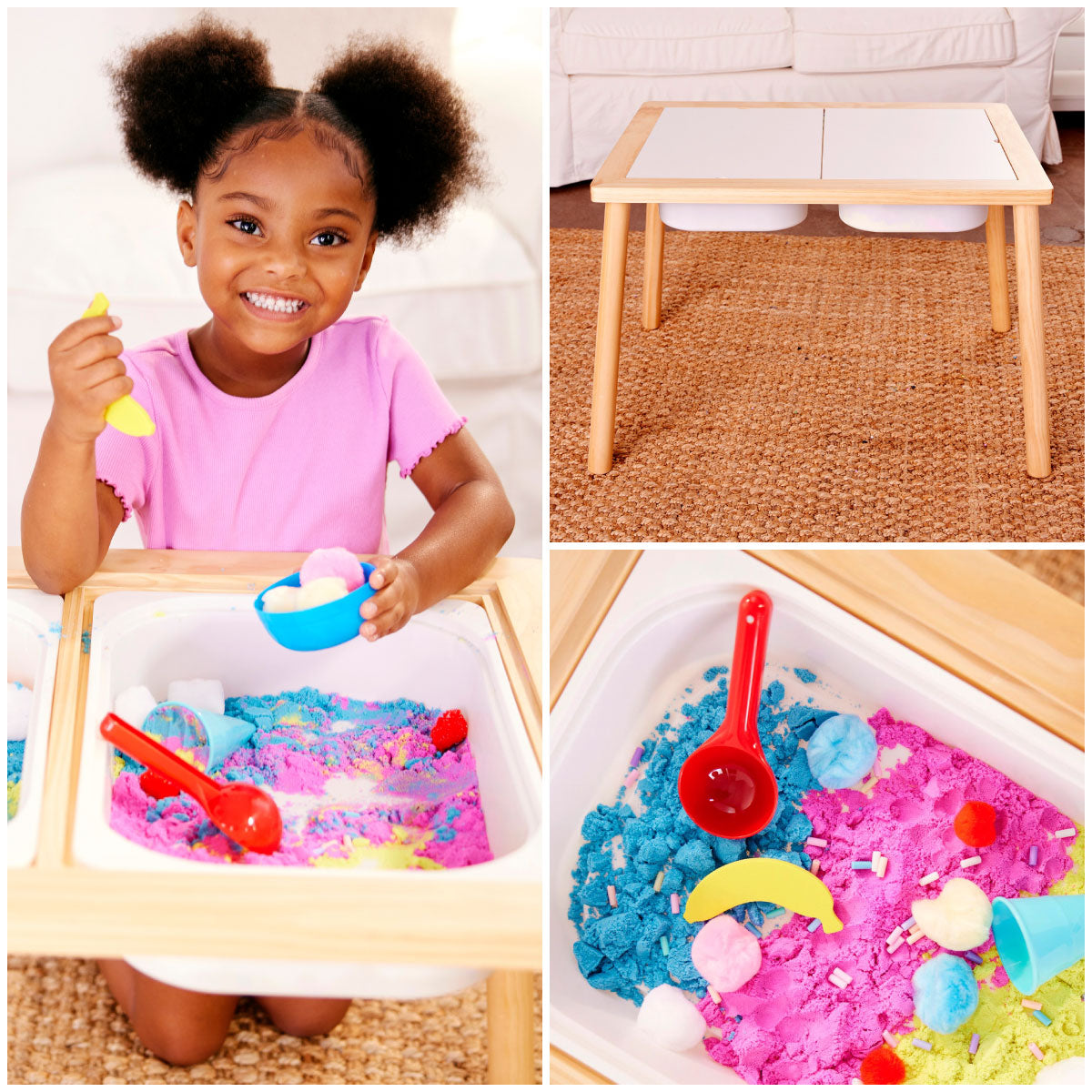 Deluxe Activity Sensory Table with Ice Cream Shop