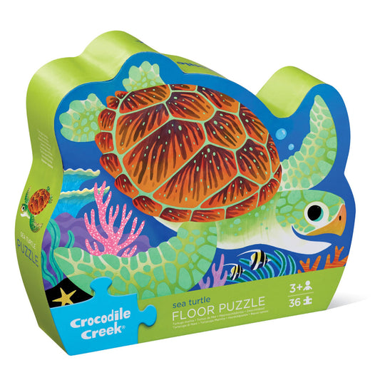 Crocodile Creek Sea Turtle 36 piece Floor Puzzle