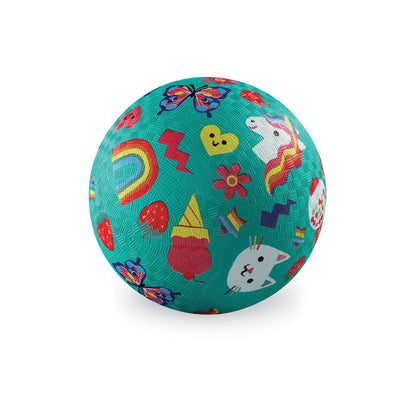 Crocodile Creek Smiley 7” Playground Ball