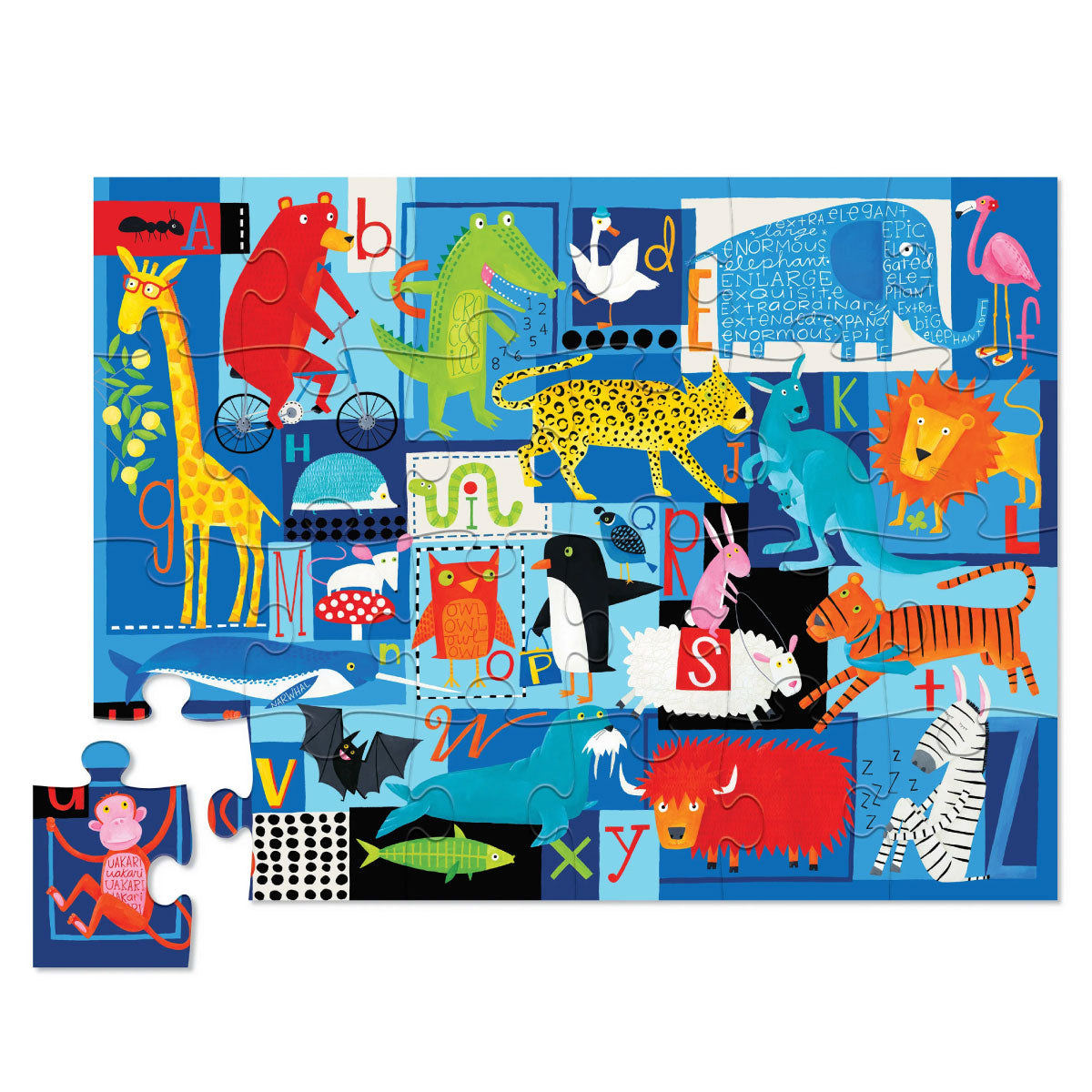 Crocodile Creek Animal ABC Puzzle