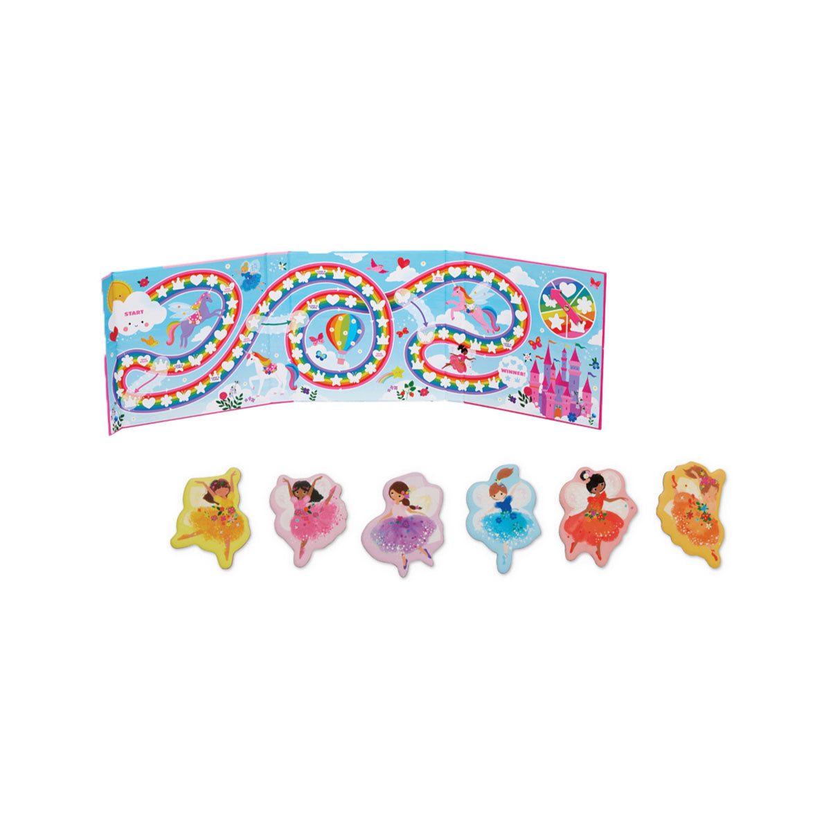 Crocodile Creek Rainbow Race Magnetic Game