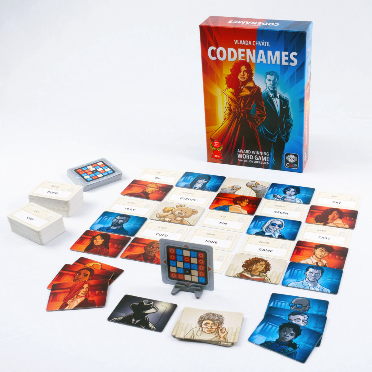 Codenames deduction party game from Czech Games