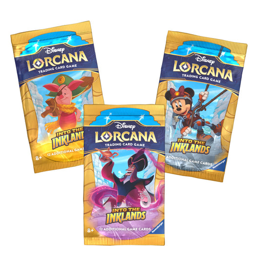 Disney Lorcana TCG Into the Inklands S3 Booster Packs