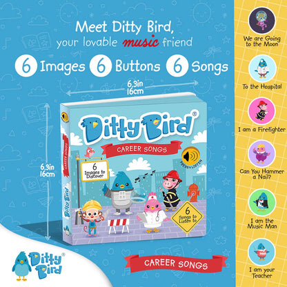 Ditty Bird Sound Book - Career Songs