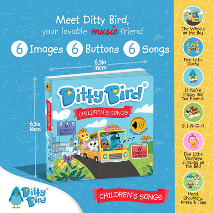 Ditty Bird - Children's Songs Interactive Book