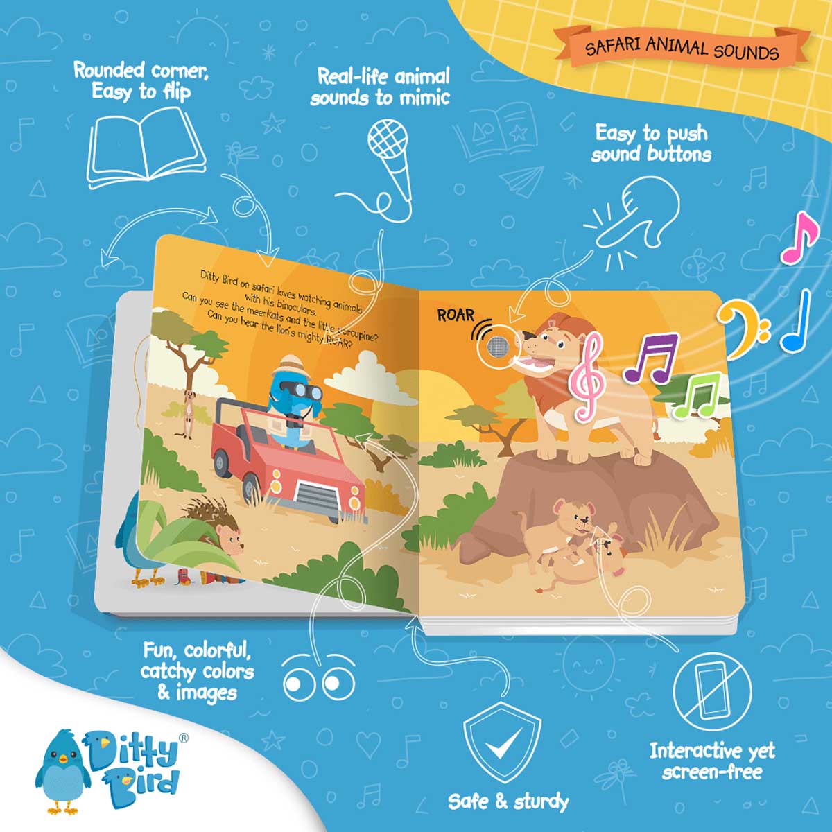 Ditty Bird Sound Book - Classical Music