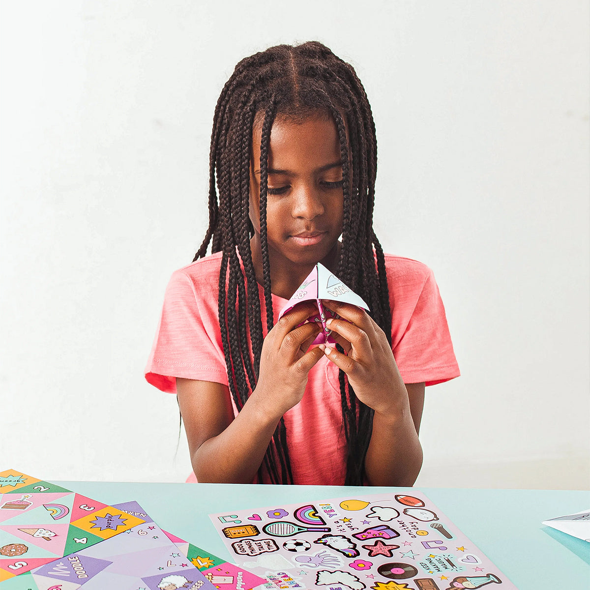 DIY Fortune Teller Kit origami by Ooly