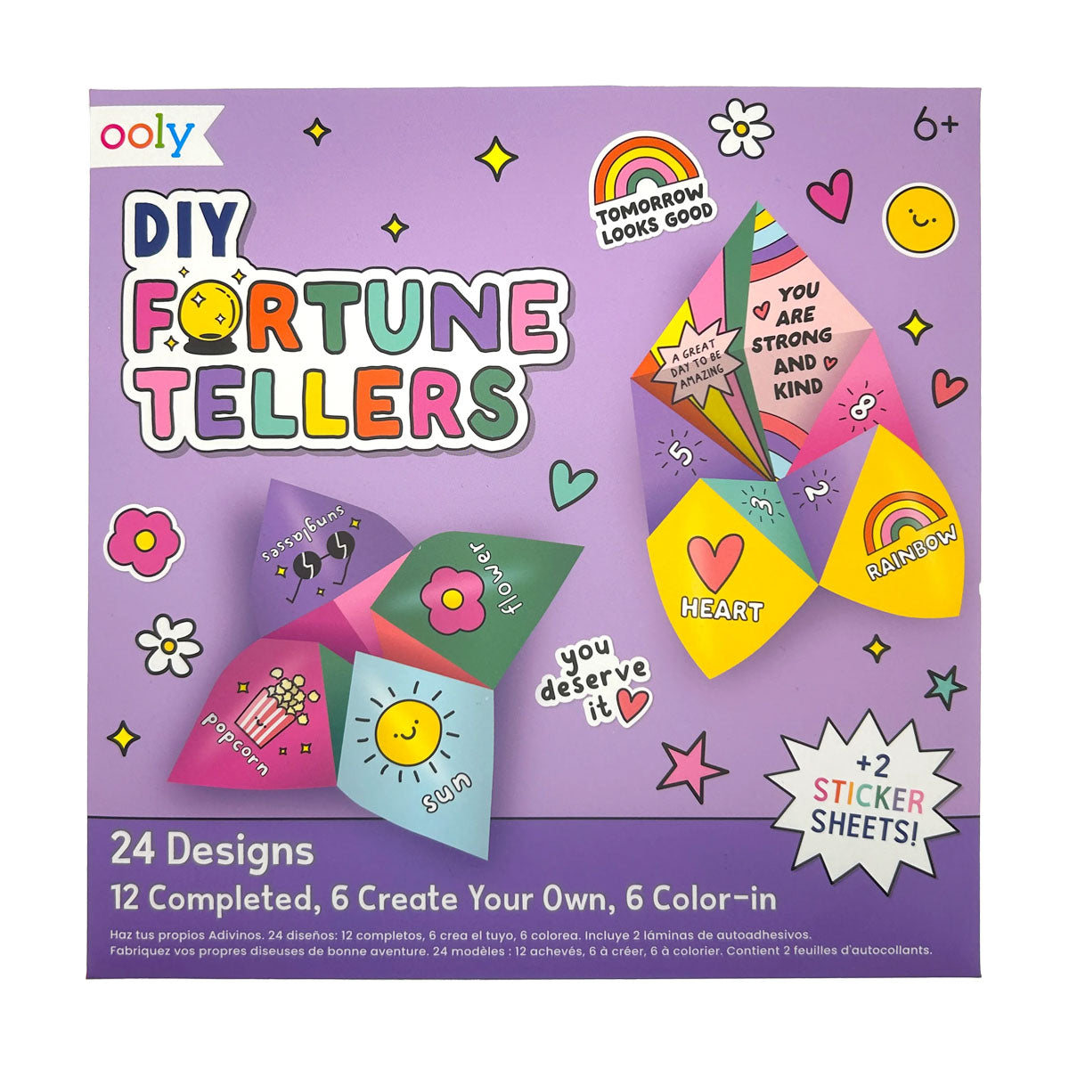 DIY Fortune Teller Kit origami by Ooly