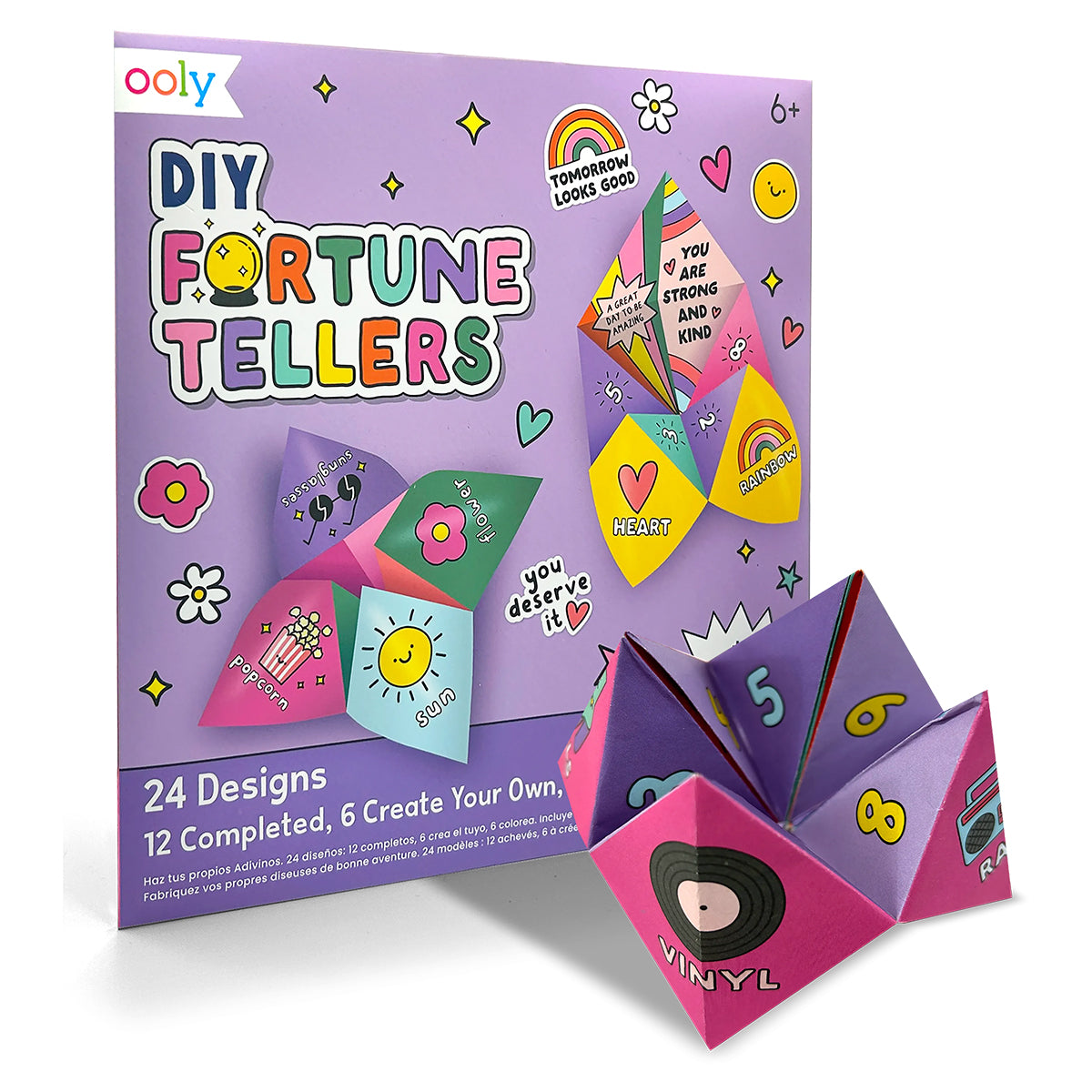 DIY Fortune Teller Kit origami by Ooly.